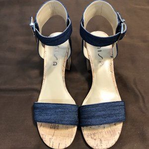 Unisa Blue Denim Shoes